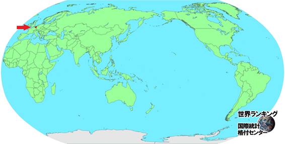 ベルギーの人口や面積は日本の何倍か 順位や世界での割合はどのくらい 世界ランキング おでかけフリーダム